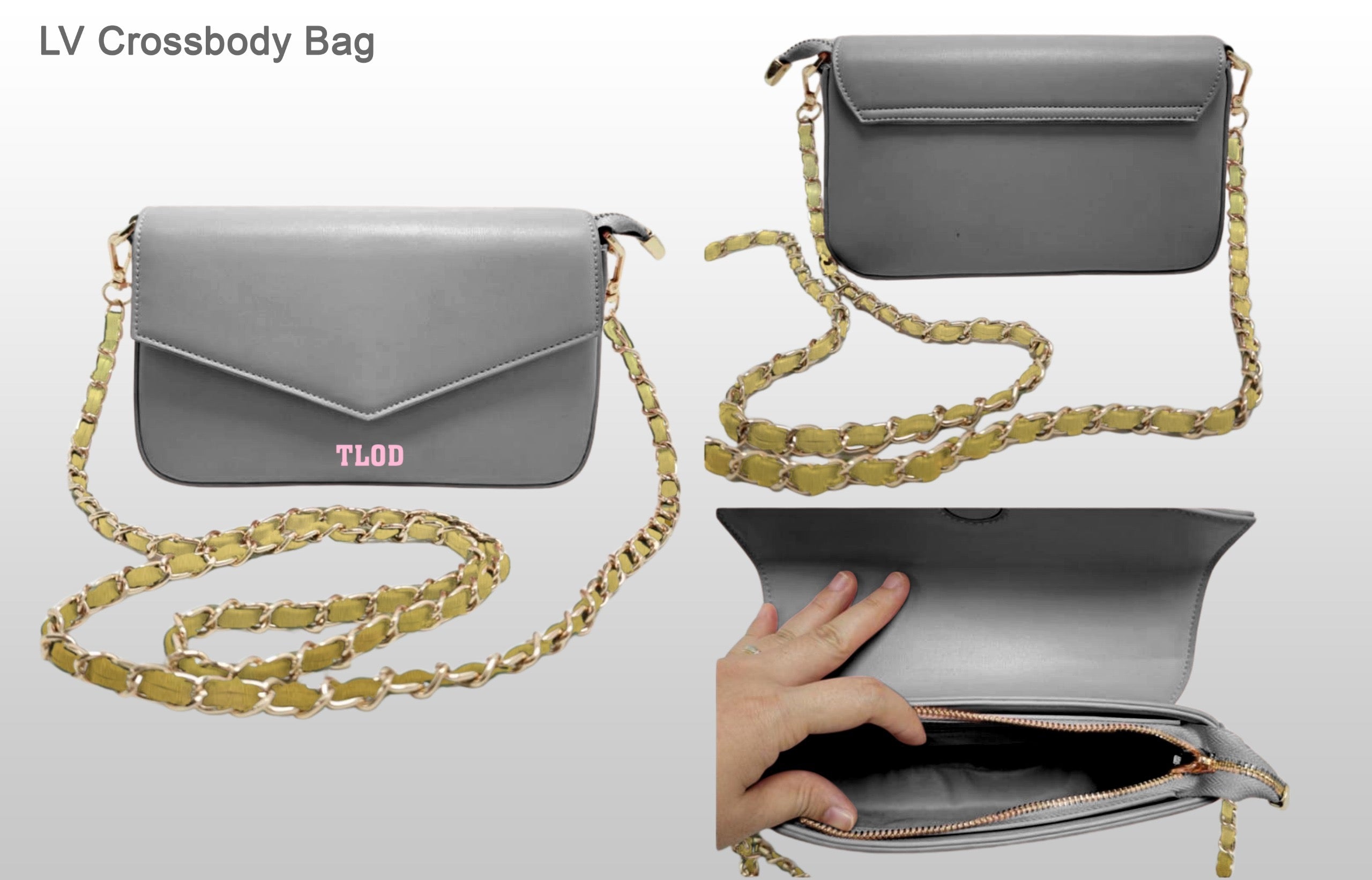 PRE-ORDER | Jetsetter Luxe LV Crossbody Bag